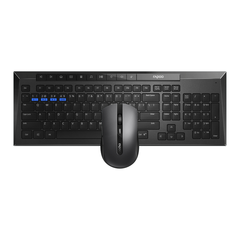 Rapoo 8200M User manual