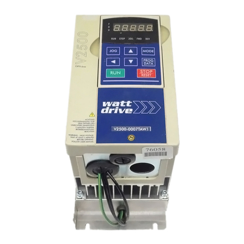 Watt Drive V2500 Series manual