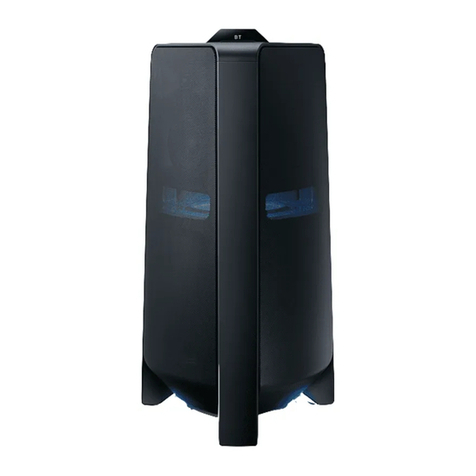 Samsung MX-T70 Mounting instructions