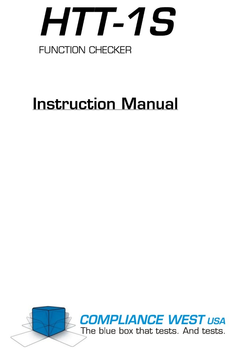 Compliance West HTT-1S User manual