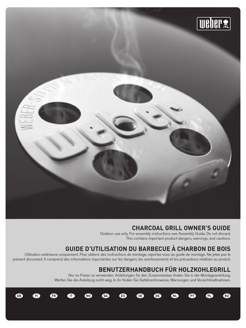 Weber Premium 67 User manual Weber Premium 67 User manual