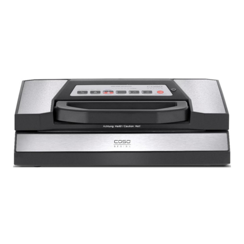 CASO DESIGN VRH 690 advanced User manual