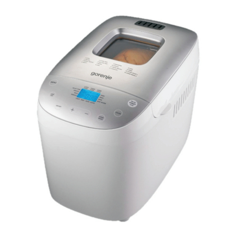Gorenje BM 1600 WG instruction manual