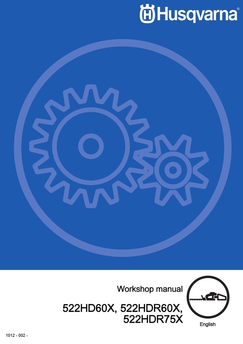 Husqvarna 522HD60X Workshop manual
