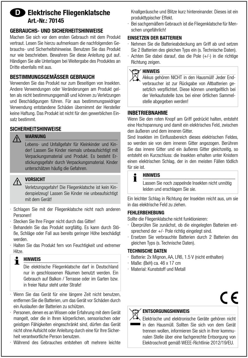 Haushalt International 70145 manual