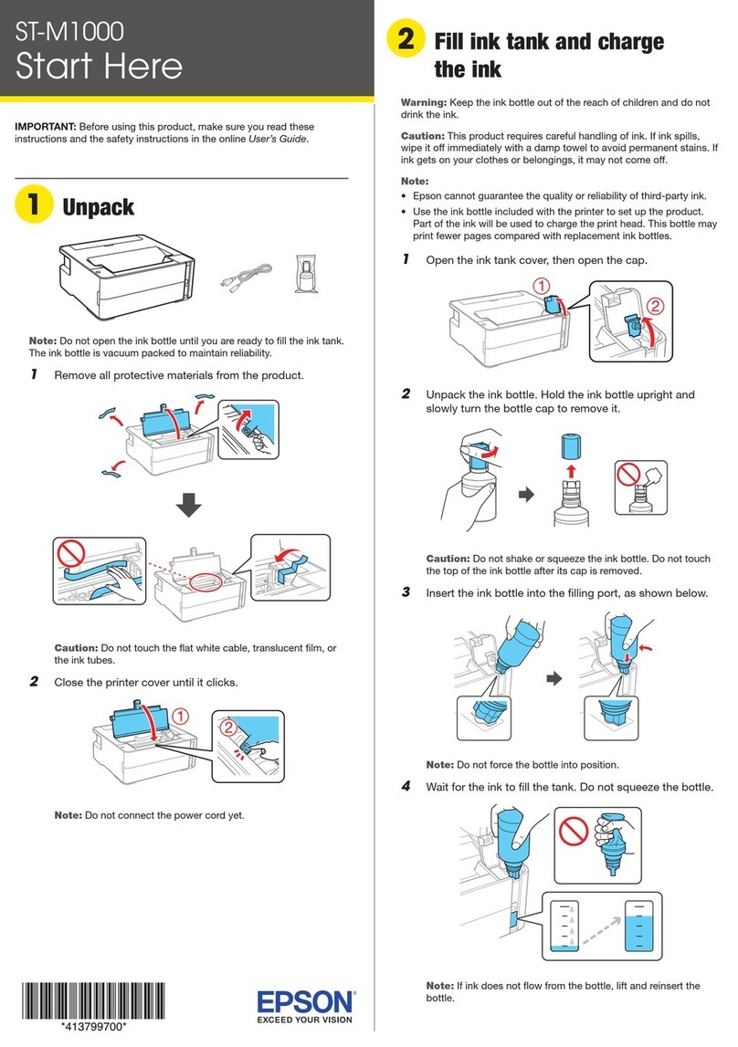 Epson ST-M1000 User manual