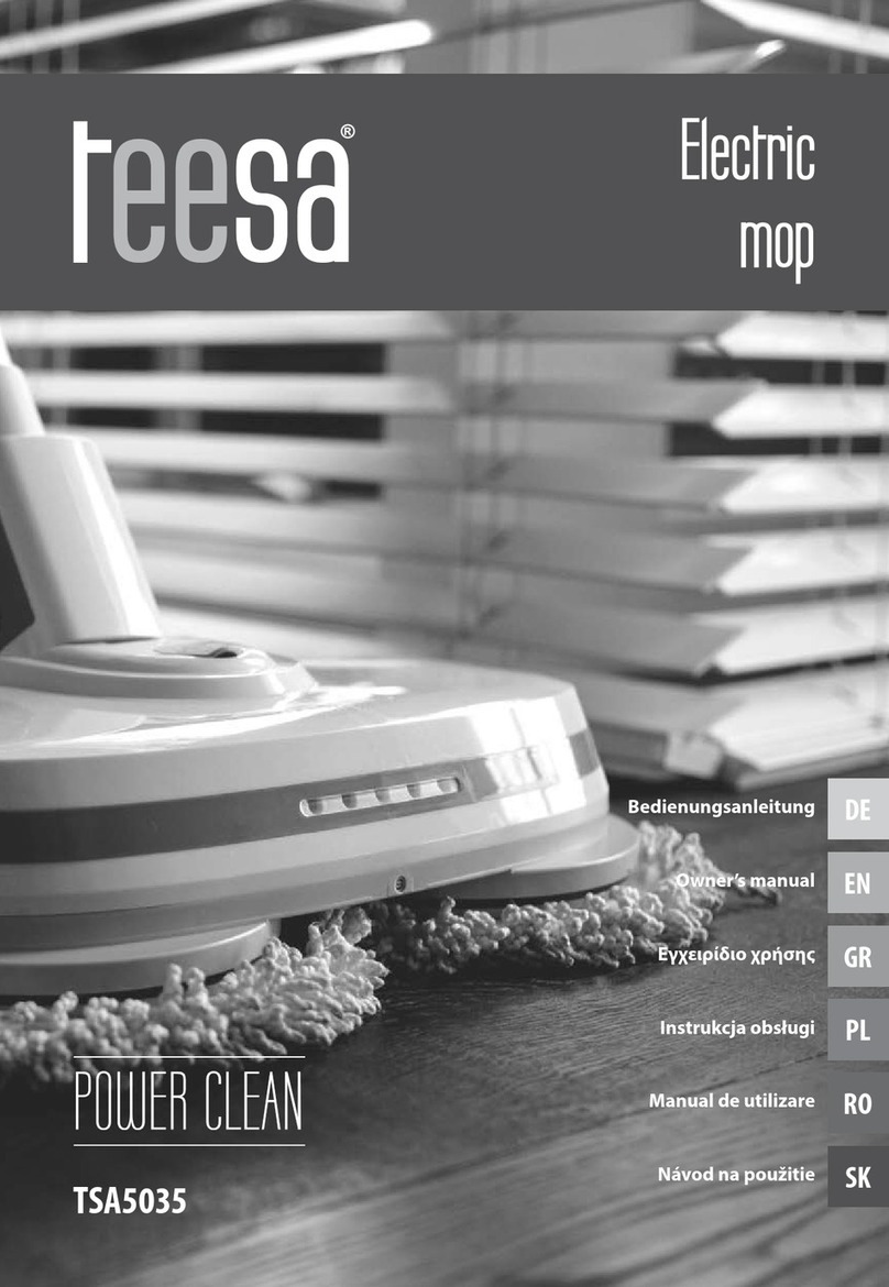 Teesa POWER CLEAN TSA5035 owner's manual
