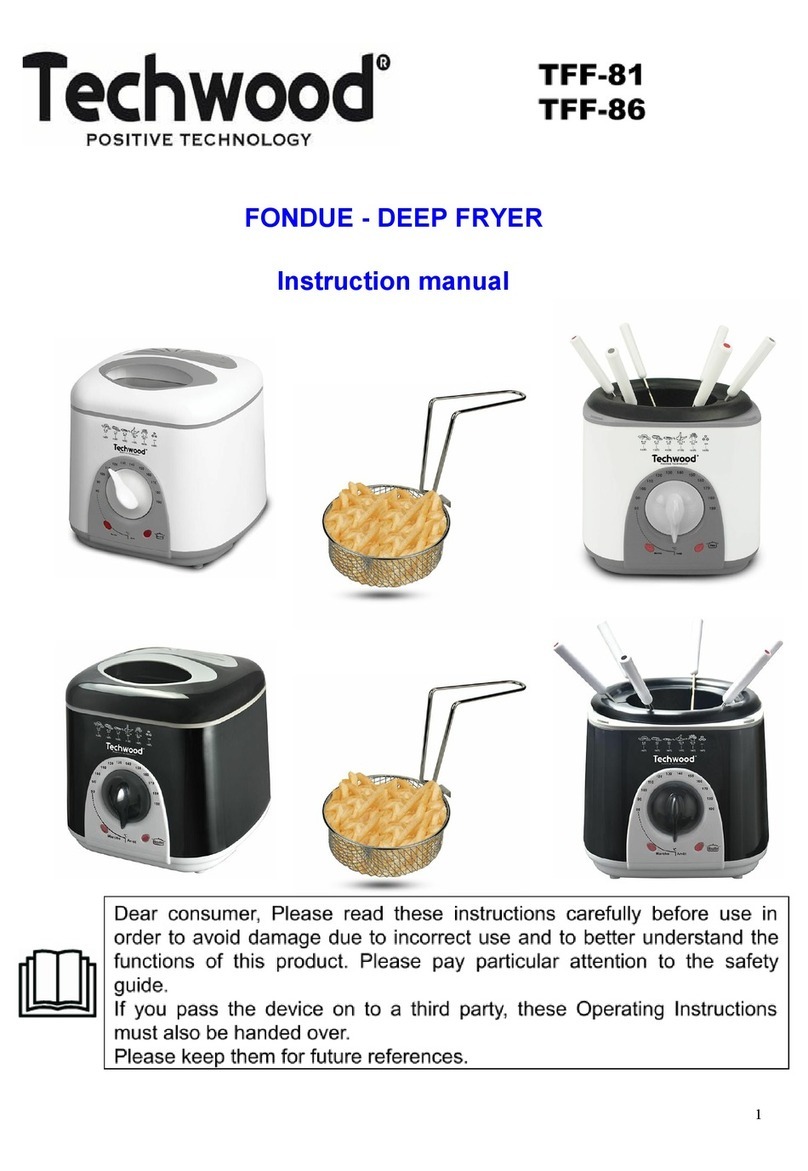 TECHWOOD TFF-81 instruction manual TECHWOOD TFF-81 instruction manual