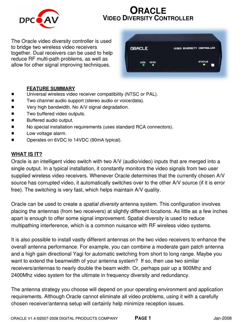 DPCAV Oracle user manual