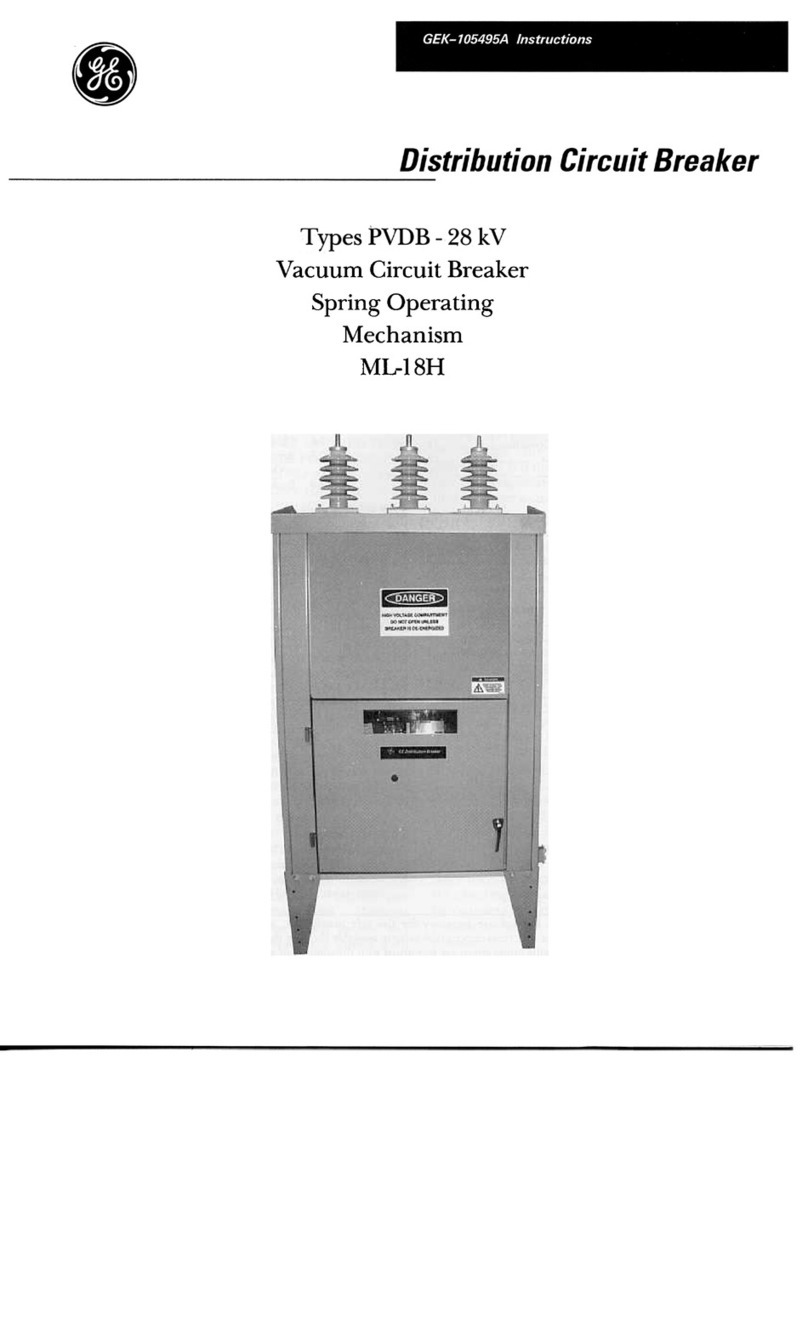 GE PVDB-28kV User manual