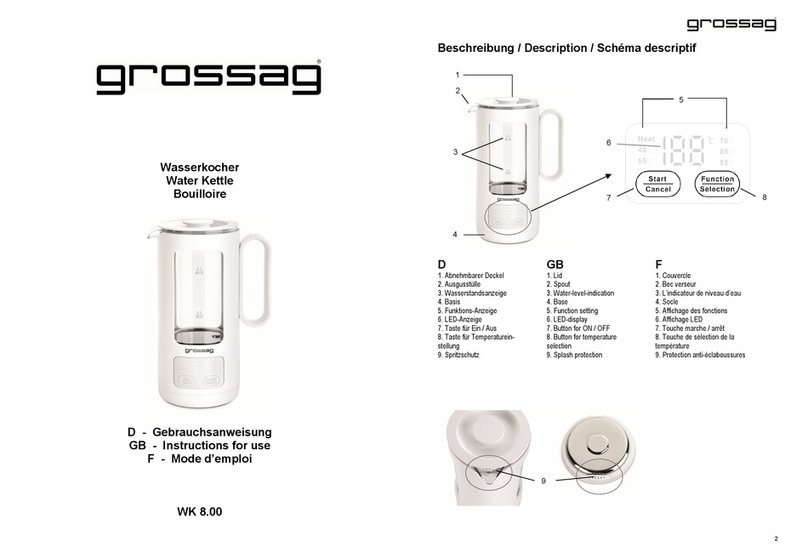 grossag WK 8.00 manual