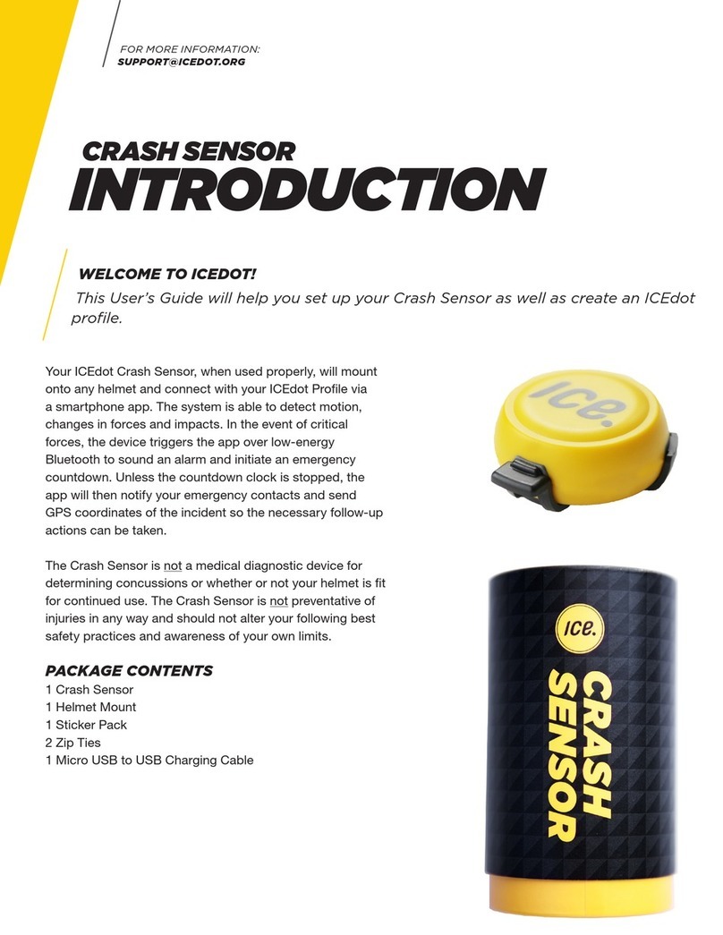 ICEdot CRASH SENSOR quick start guide