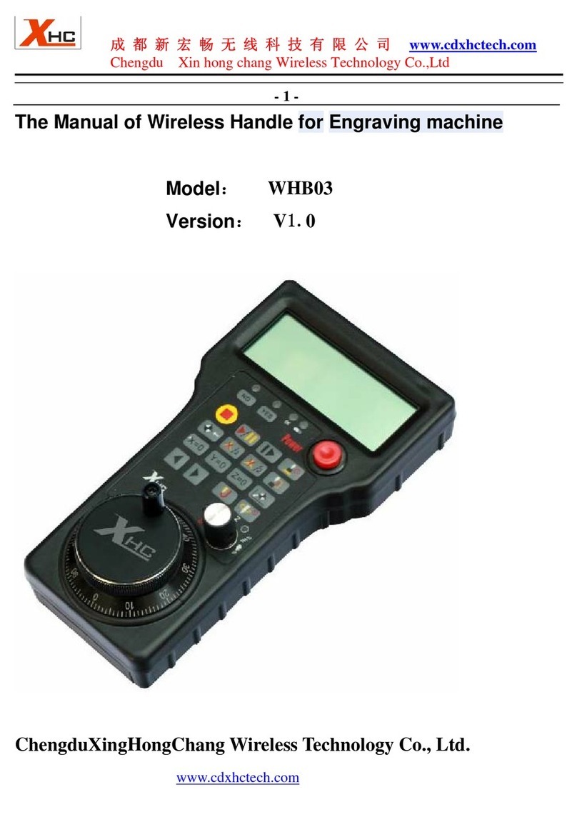 XHC WHB03 User manual