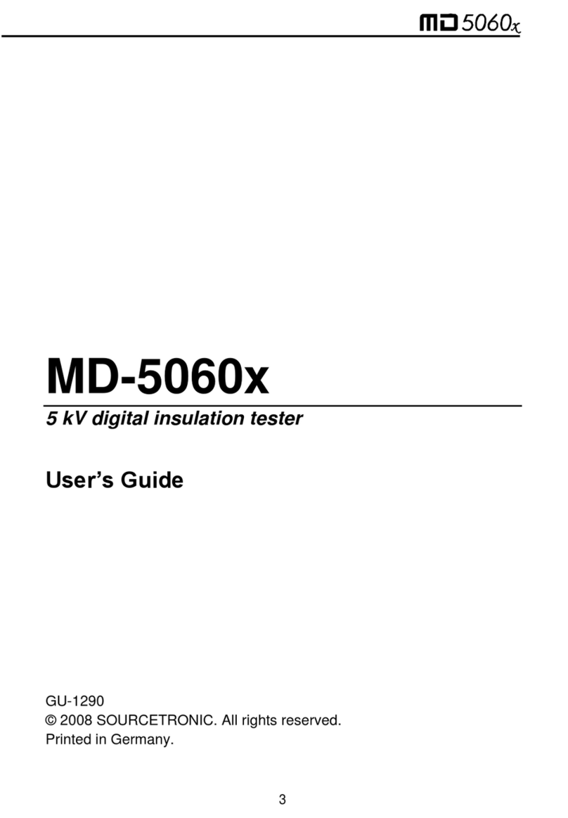 Sourcetronic MD-5060 Series User manual Sourcetronic MD-5060 Series User manual