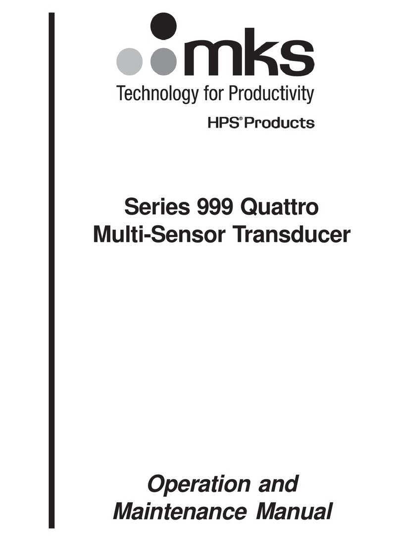 HPS mks 999 Quattro Series Operation and maintenance manual