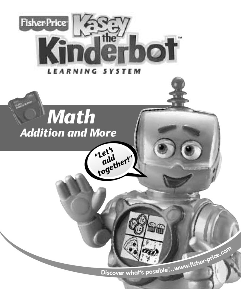 Fisher-Price Kasey the Kinderbot Math Addition and More User manual