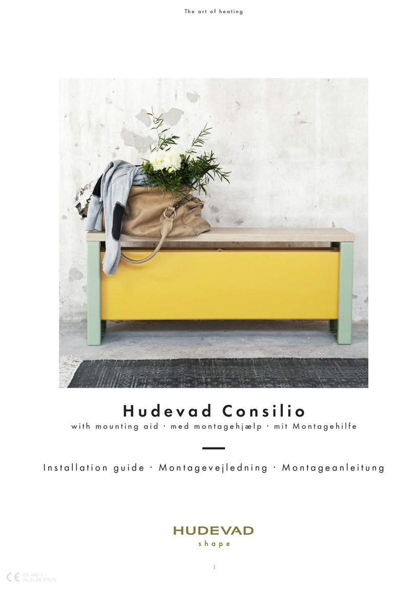 Hudevad Consilio installation guide