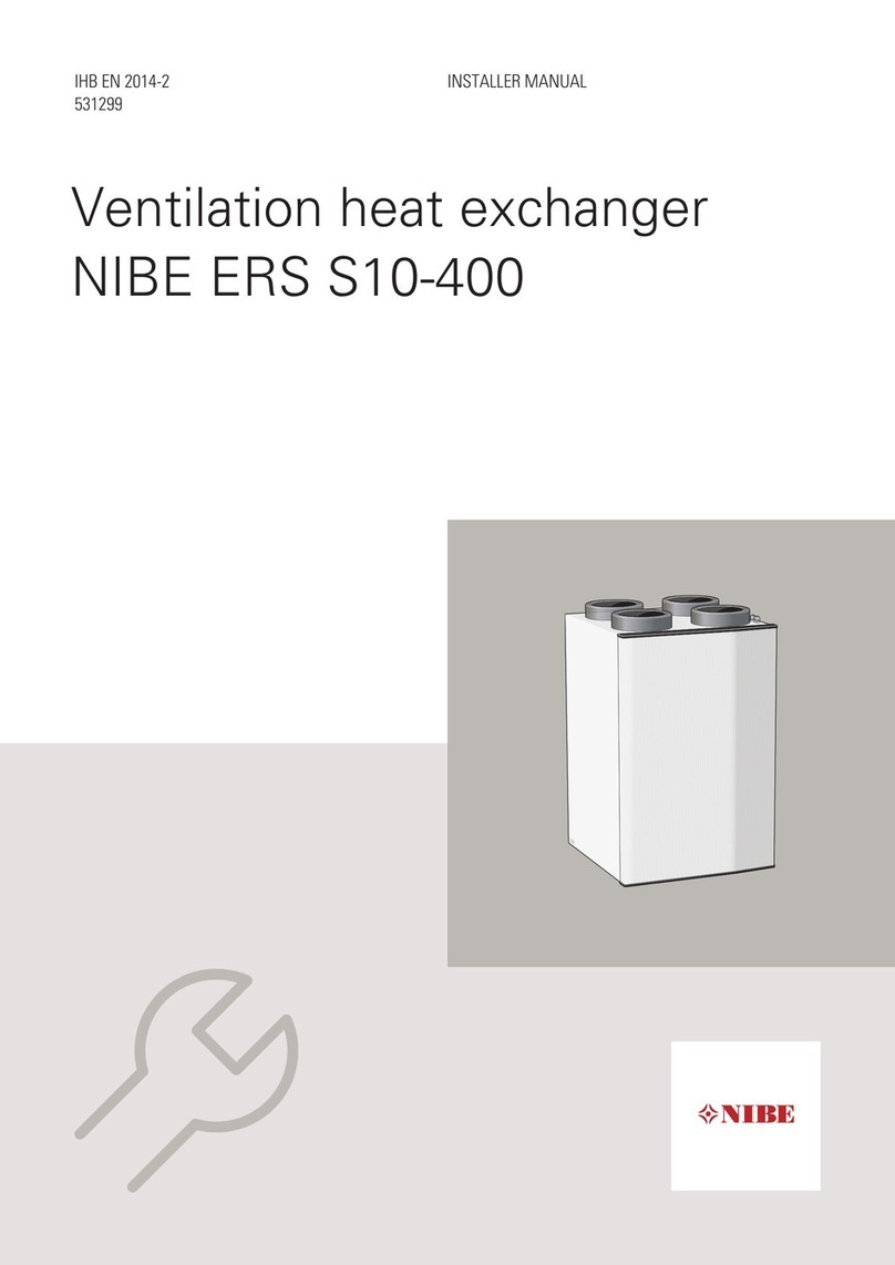 Nibe ERS S10 Installer manual