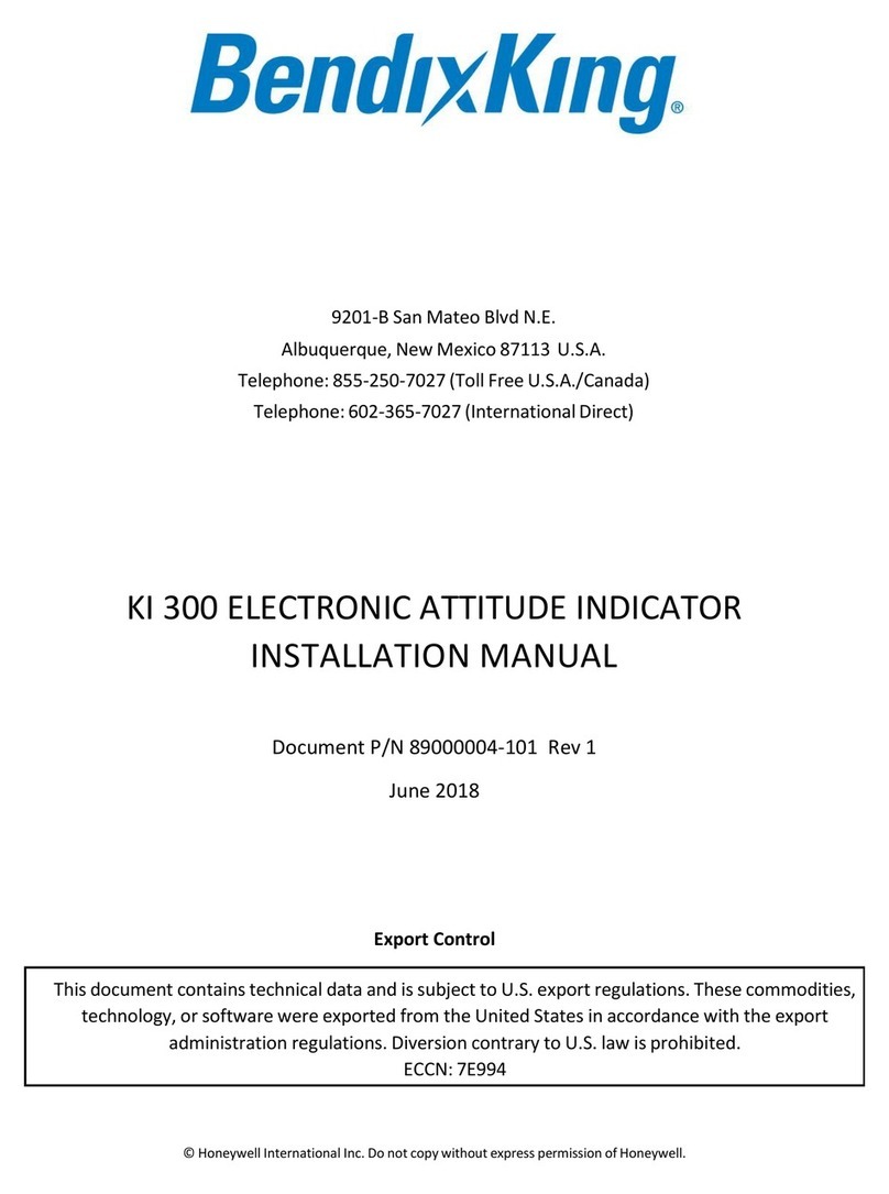 BENDIXKing KI 300 User manual