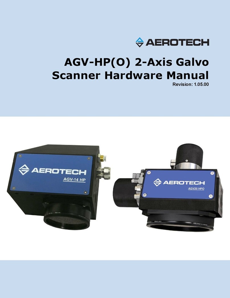 Aerotech AGV-HP Series Hardware manual