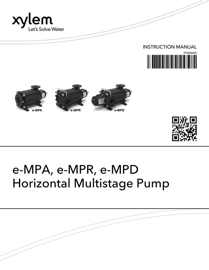 Xylem e-MPA instruction manual