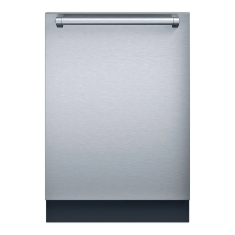 Thermador DWHD Series User manual