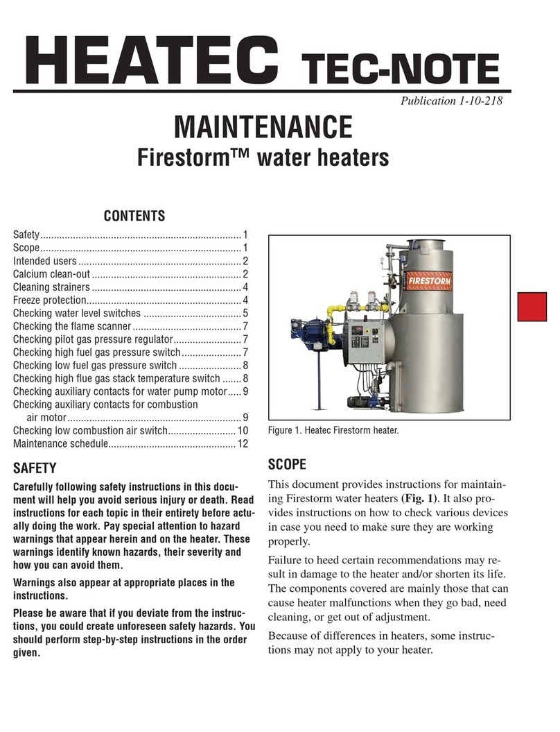 HEATEC Firestorm maintenance HEATEC Firestorm maintenance