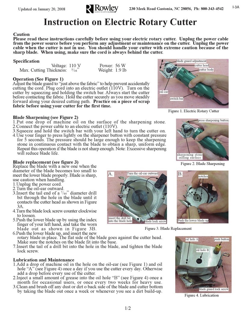 Rowley DT45 User manual