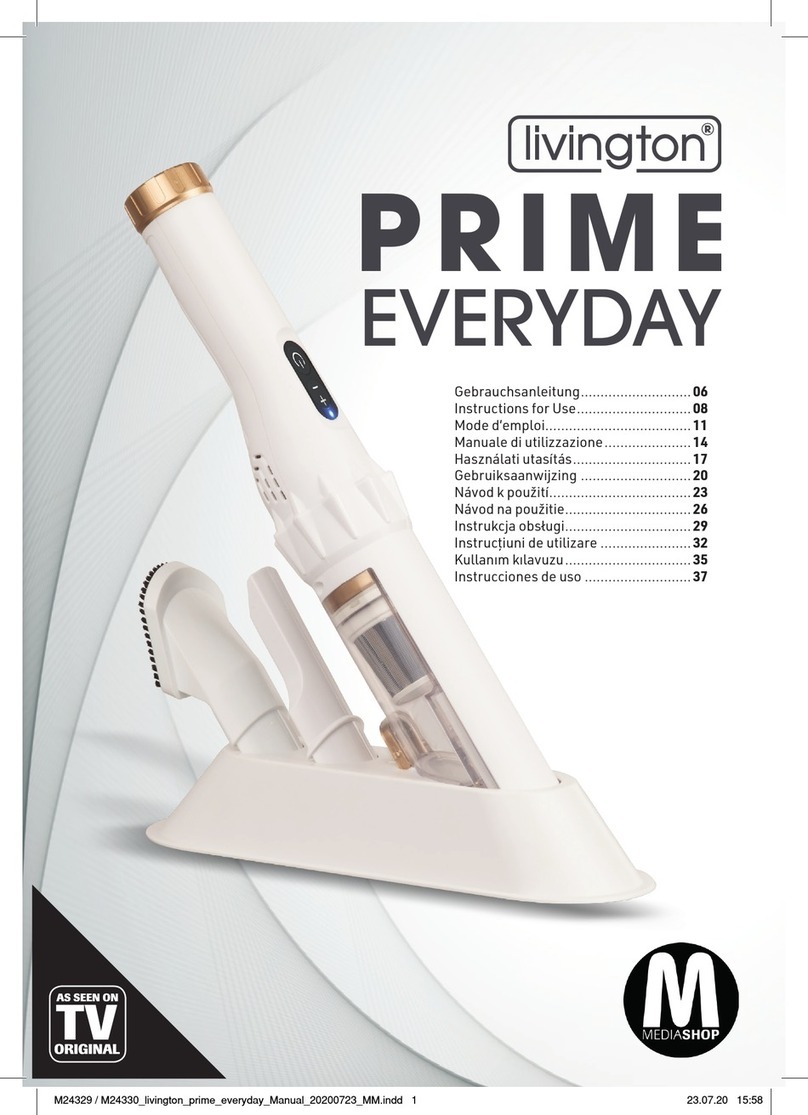 MediaShop Livington Prime Everyday User manual