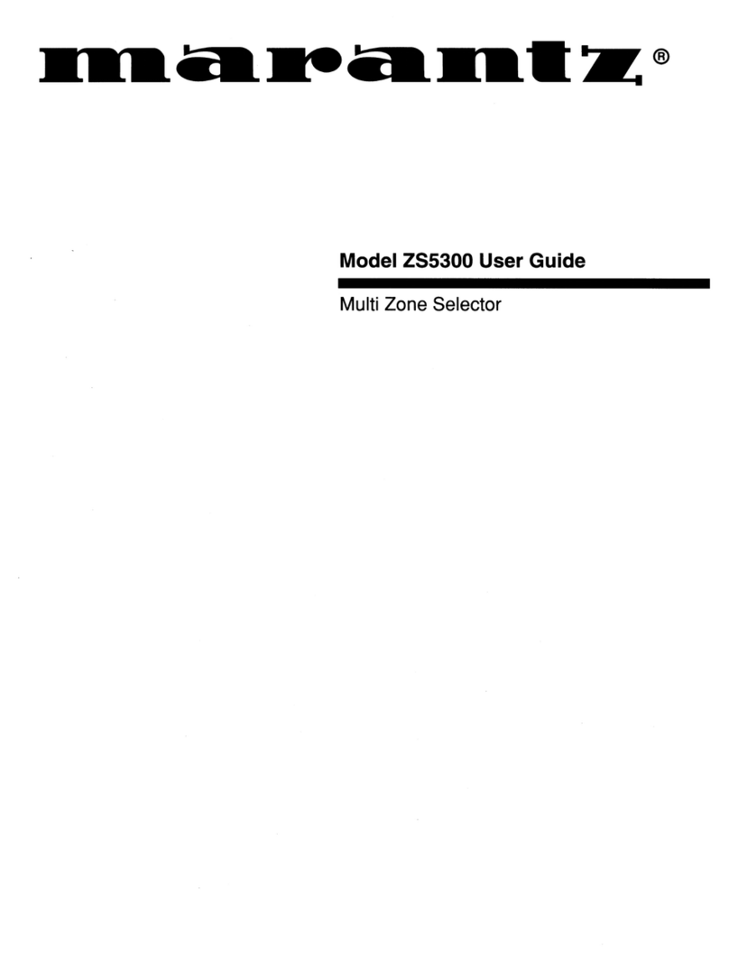Marantz ZS5300 user guide