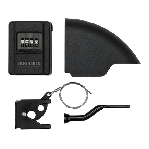YARDLOCK GATE LOCK installation guide