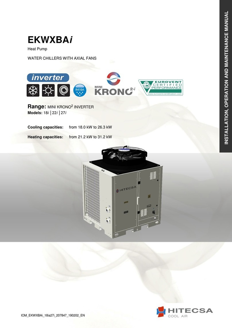 Hitecsa MINI KRONO 2-i EKWXBAi Series User manual