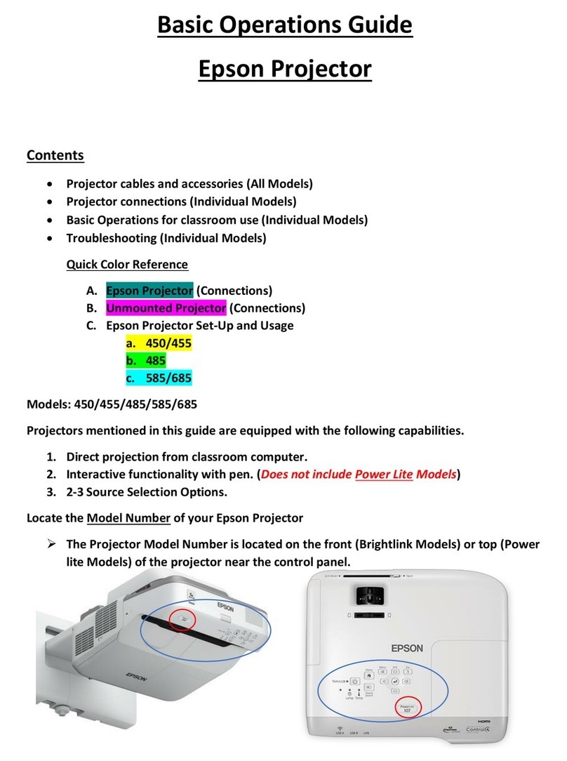 Epson EasyMP Monitor 4.50 User manual