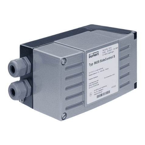 Burkert 8635 User manual