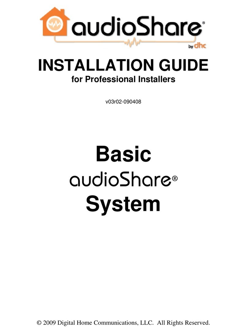 Digital Home Communications AudioShare installation guide