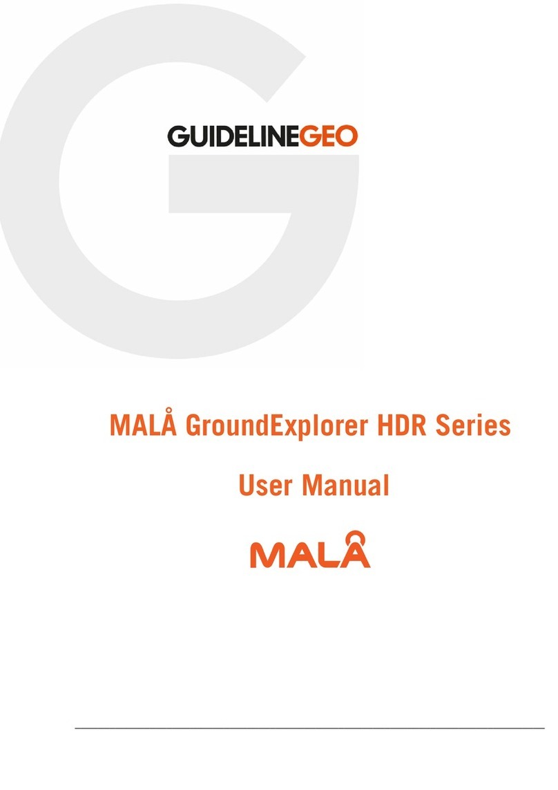 Guideline Geo MALA GroundExplorer HDR Series user manual