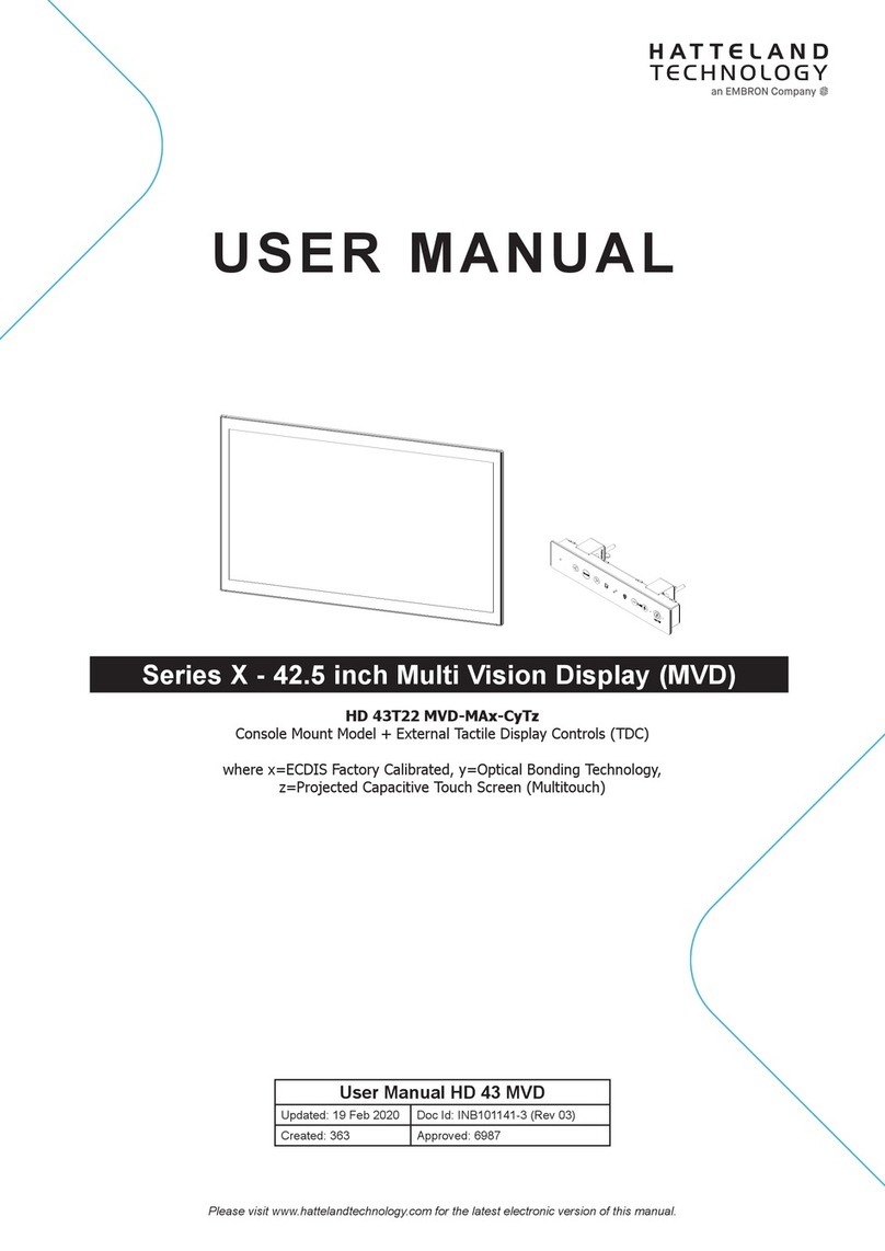 EMBRON HATTELAND TECHNOLOGY X Series User manual