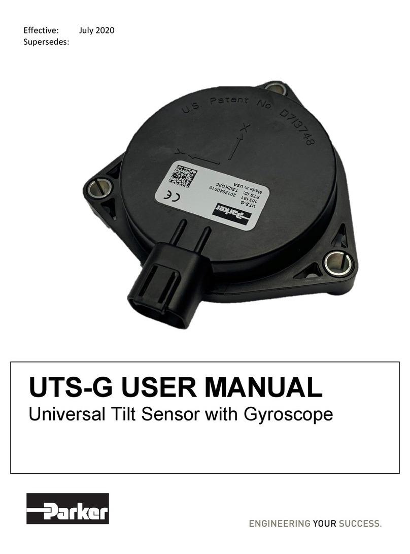 Parker UTS-G User manual