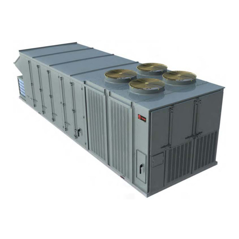 Trane IntelliPak RA 20 Installation and operating instructions