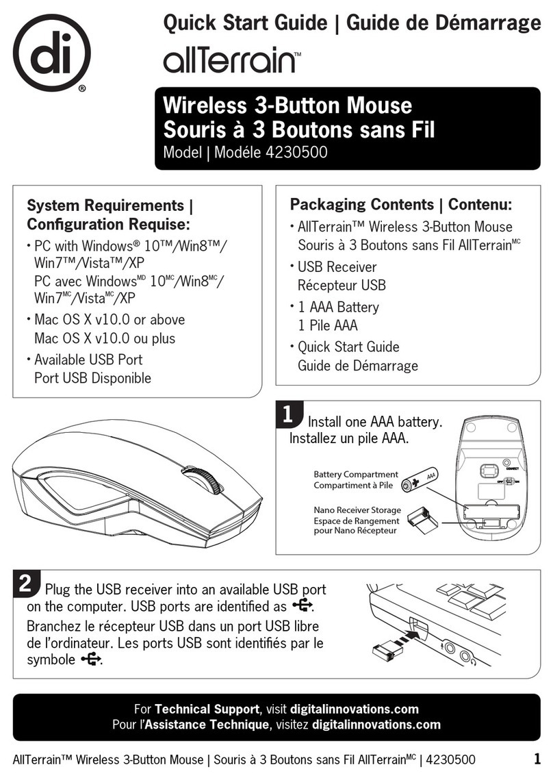 DI AllTerrain 4230500 quick start guide