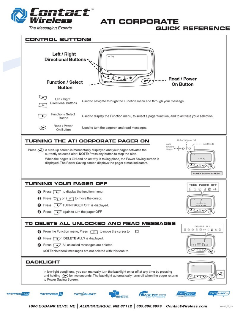 Contact Wireless ATI Corporate quick reference