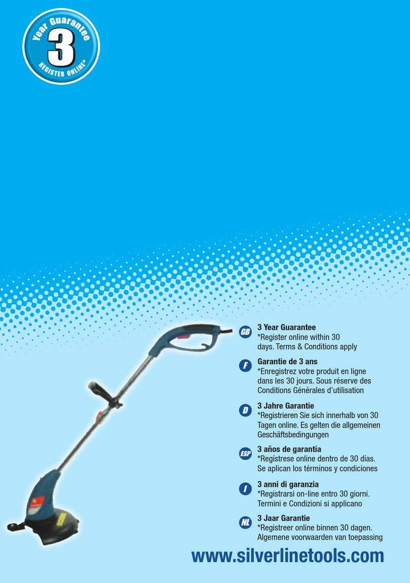 Silverline 400W Trimmer Bump Feed 267213 manual