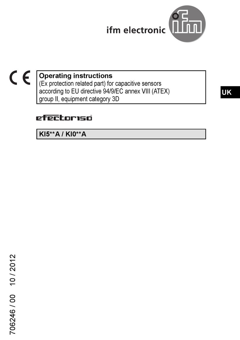 IFM Electronic efector150 operating instructions IFM Electronic efector150 operating instructions