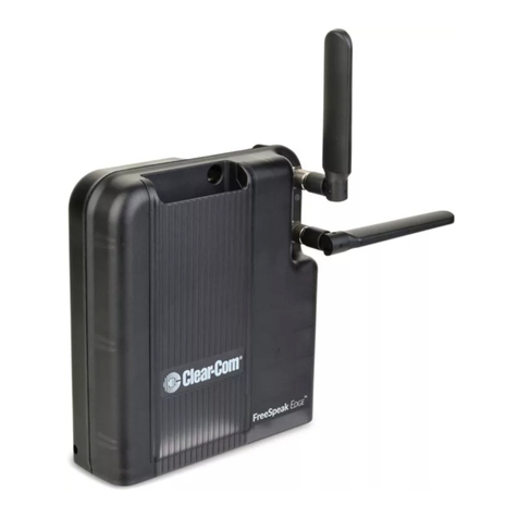 Clear-Com FreeSpeak Edge User manual