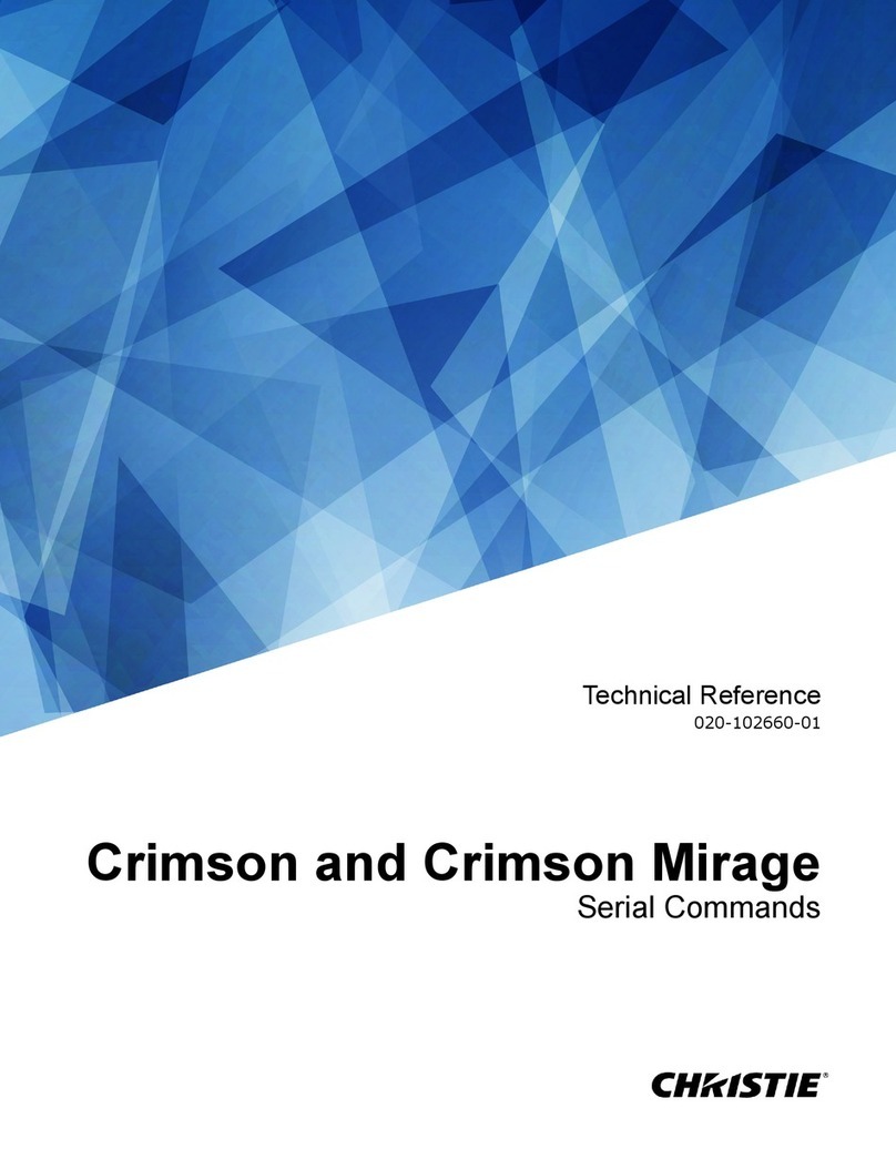 Christie Crimson Technical reference