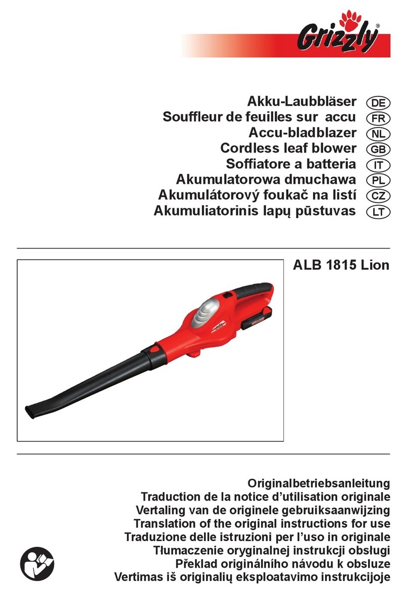 Grizzly ALB 1815 Lion Operating and installation instructions Grizzly ALB 1815 Lion Operating and installation instructions
