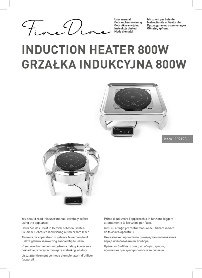 Fine Dine 239193 user manual