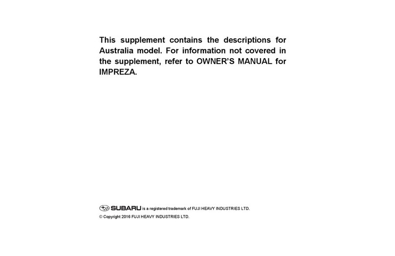 Subaru Impreza manual