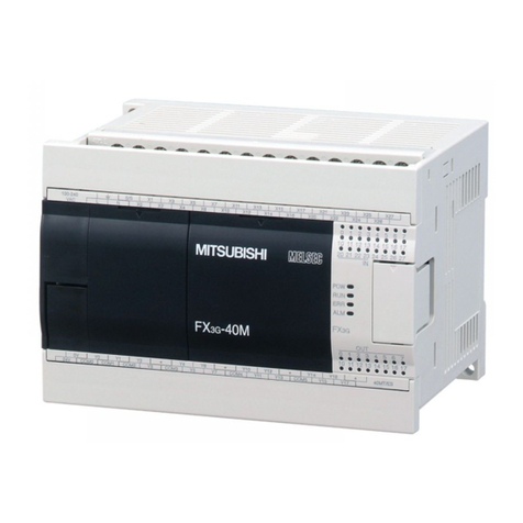 Mitsubishi Electric FX3G SERIES User manual