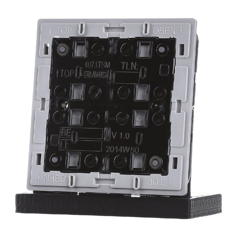 Jung 4074 TSM User manual